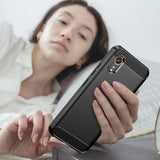 Tech-Protect TPUCarbon Case til Samsung Galaxy XCover 7 - sort