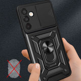 Tech-Protect CamShield Pro Case til Samsung Galaxy M15 5G - sort