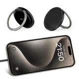 Tech-Protect QI15W-A33 Induktiv oplader med MagSafe og stativ med USB-A / USB-C kabel - sort