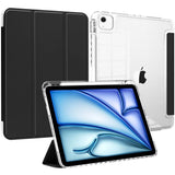 Tech-Protect SC Pen Hybrid Case til iPad Air 13 2024 - sort/gennemsigtig