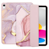Tech-Protect SC Pen Case til iPad 10.9" 2022 - Pink Marble
