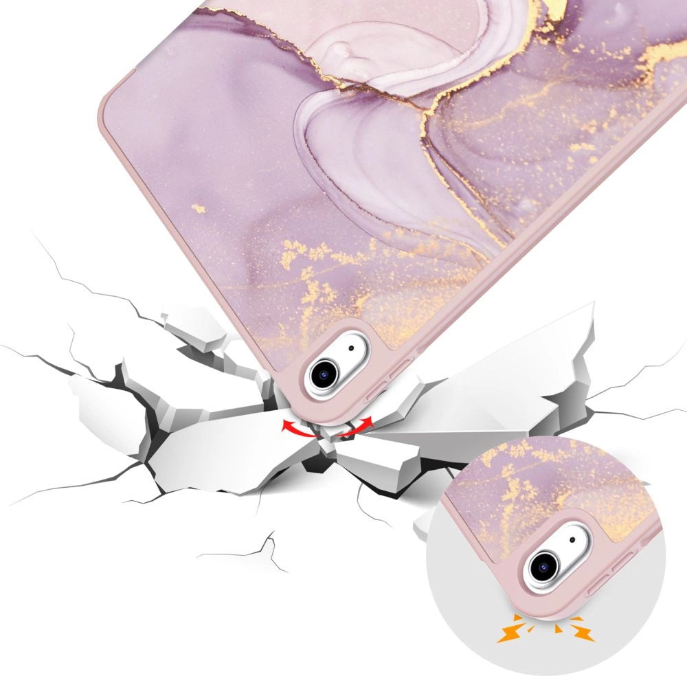 Tech-Protect SC Pen Case til iPad 10.9" 2022 - Pink Marble