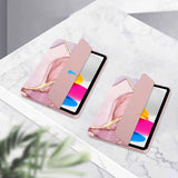 Tech-Protect SC Pen Case til iPad 10.9" 2022 - Pink Marble