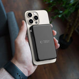 Tech-Protect LifeMag PB31 Power Bank med MagSafe 10000mAh 15W USB-C / USB-A / Indbygget USB-C / Lightning Kabler - sort