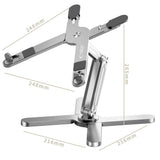Tech-Protect ULS200 universal stand for laptops up to 16" - silver