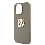 DKNY Wrist Strap Stock Logo Case til iPhone 15 Pro Max - beige