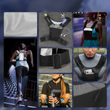 Wozinsky WKDB1 Reflekterende løbevest - sort