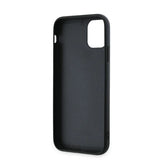 Karl Lagerfeld Diagonal Quilted Script case for iPhone 11 / Xr - black