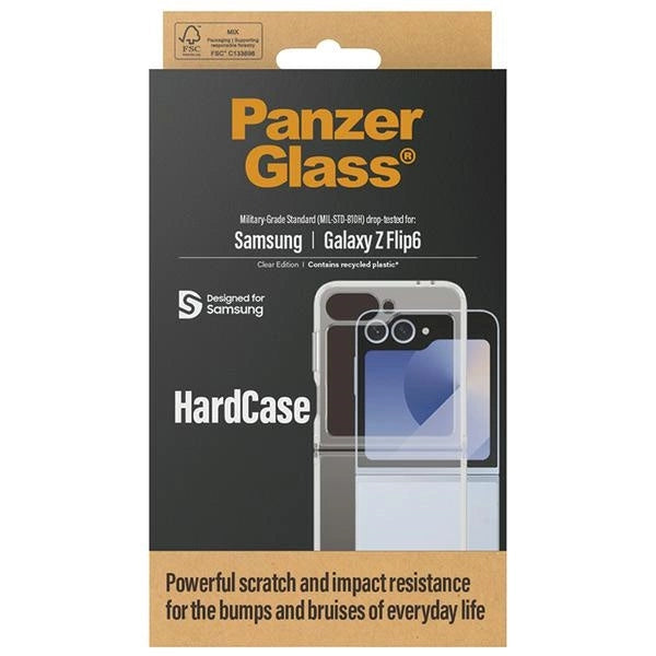 PanzerGlass HardCase til Samsung Galaxy Z Flip 6 - gennemsigtigt