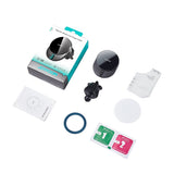 Joyroom JR-ZS409 magnetholder med 15W induktiv oplader til billuftventil - sort
