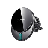 Joyroom JR-ZS409 magnetholder med 15W induktiv oplader til billuftventil - sort