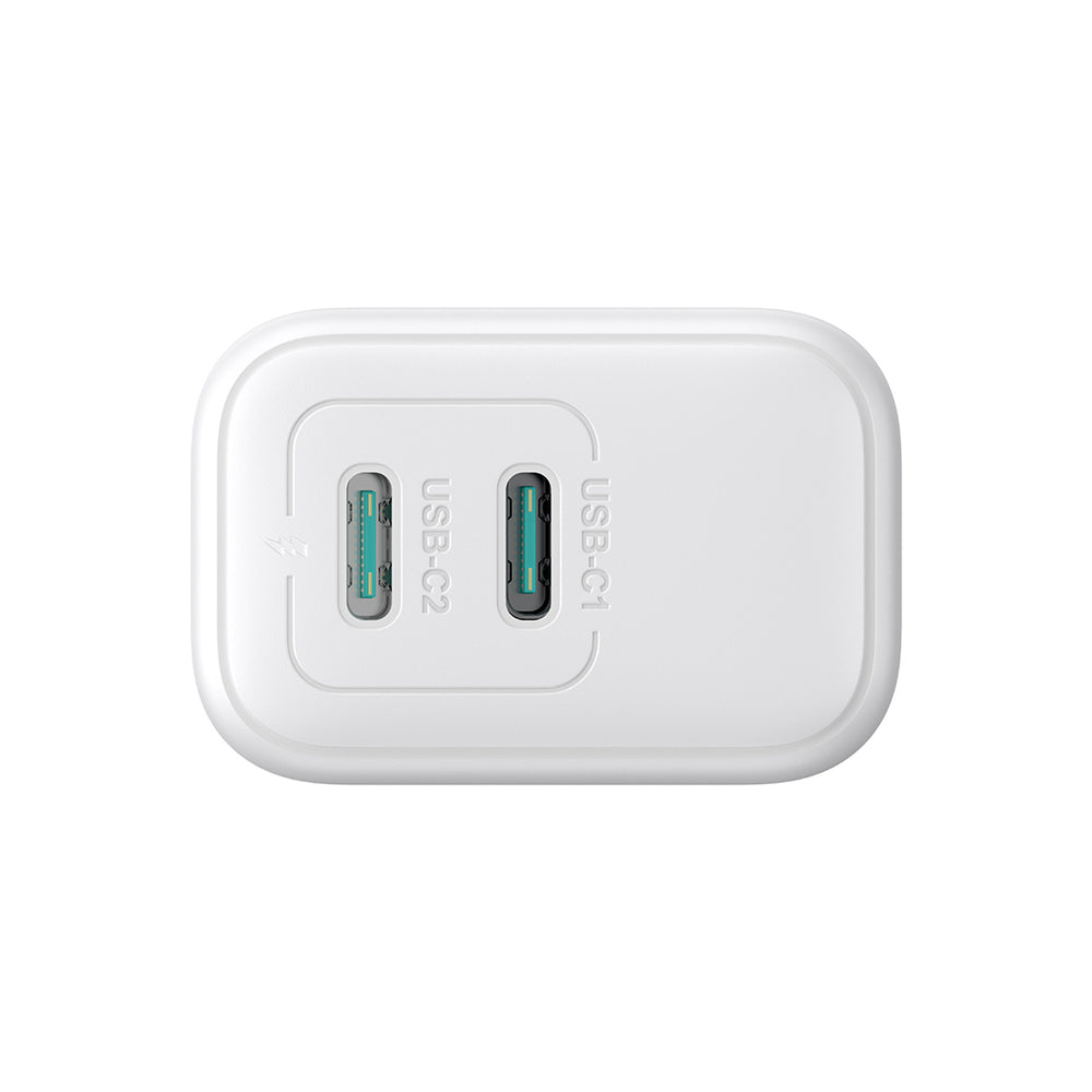 Joyroom JR-TCF12 strømoplader 2x USB-C 20W PD / QC 3.0 - hvid