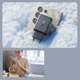 Joyroom JR-TCF23 USB-C 25W SFC / PPS / PD netværksoplader - sort