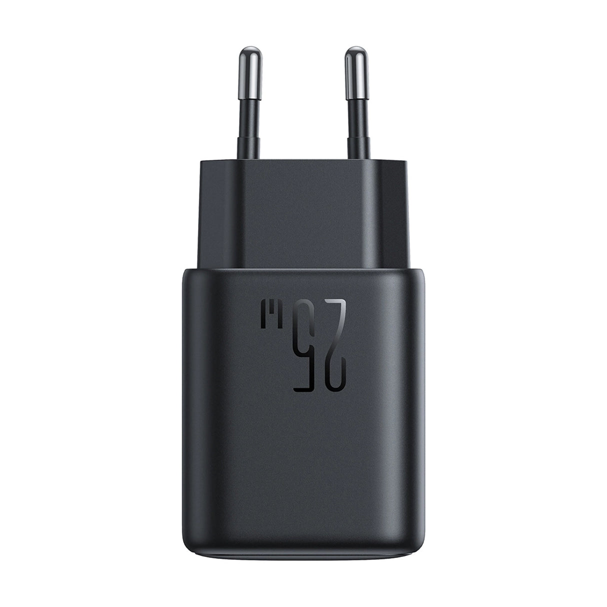 Joyroom JR-TCF23 netværksoplader USB-C 25W SFC / PPS / PD - sort + USB-C / USB-C kabel 1m