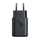 Joyroom JR-TCF23 netværksoplader USB-C 25W SFC / PPS / PD - sort + USB-C / USB-C kabel 1m