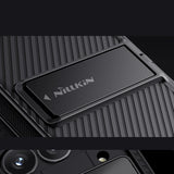 Nillkin CamShield Fold Case til Samsung Galaxy Z Fold 6 5G med Stylus Holder - sort