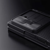 Nillkin CamShield Fold Case til Samsung Galaxy Z Fold 6 5G med Stylus Holder - sort