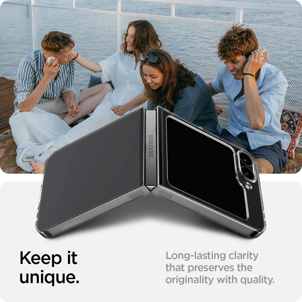 Spigen Airskin Case til Samsung Galaxy Z Flip 6 - klar