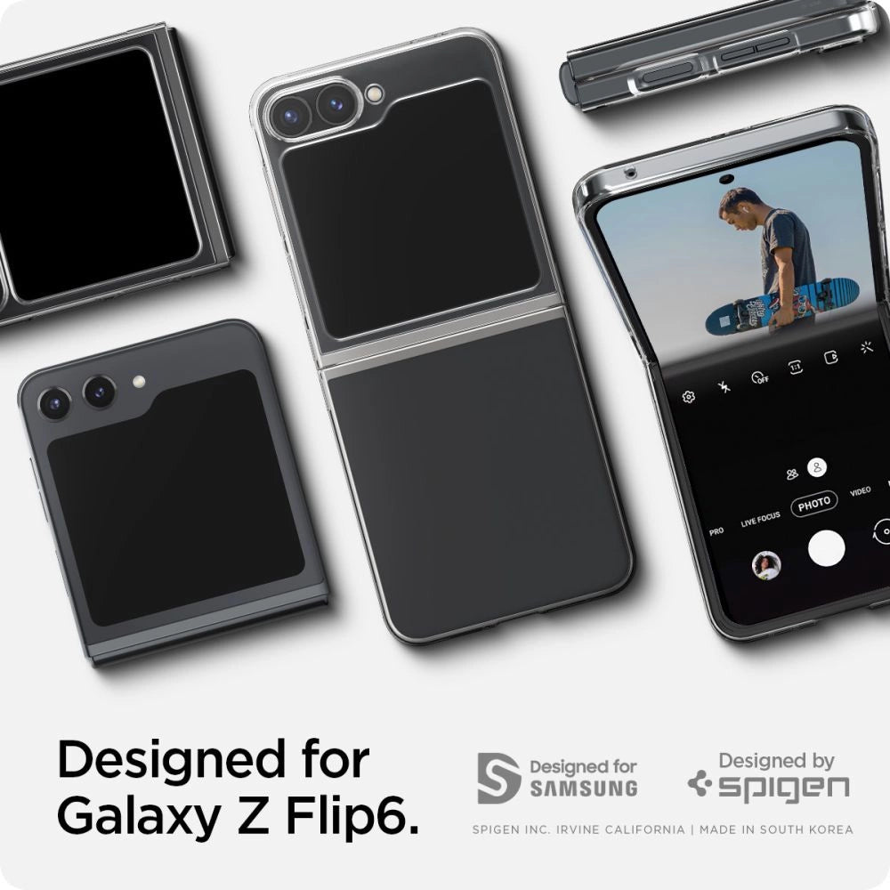 Spigen Airskin Case til Samsung Galaxy Z Flip 6 - klar