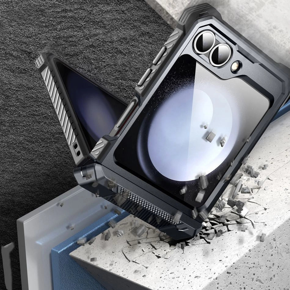 Supcase IBLSN ArmorBox Case til Samsung Galaxy Z Flip 6 - sort