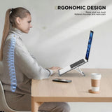 Tech-Protect ULS300 Laptop Stand - Sølv