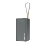 Powerbank Wozinsky K65+ 65W 30000mAh 2x USB-C, 1x USB-A 65W - grå