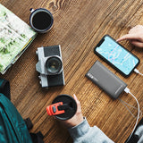 Powerbank Wozinsky K65+ 65W 30000mAh 2x USB-C, 1x USB-A 65W - grå