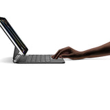 Dux Ducis Keyboard (MK-serien) Case med Bluetooth-tastatur til iPad Pro 11" 2024 - sort