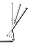 Dux Ducis Keyboard (MK Series) Case with Bluetooth Keyboard for Samsung Galaxy Tab S9+ / S8+ / S7+ - Black