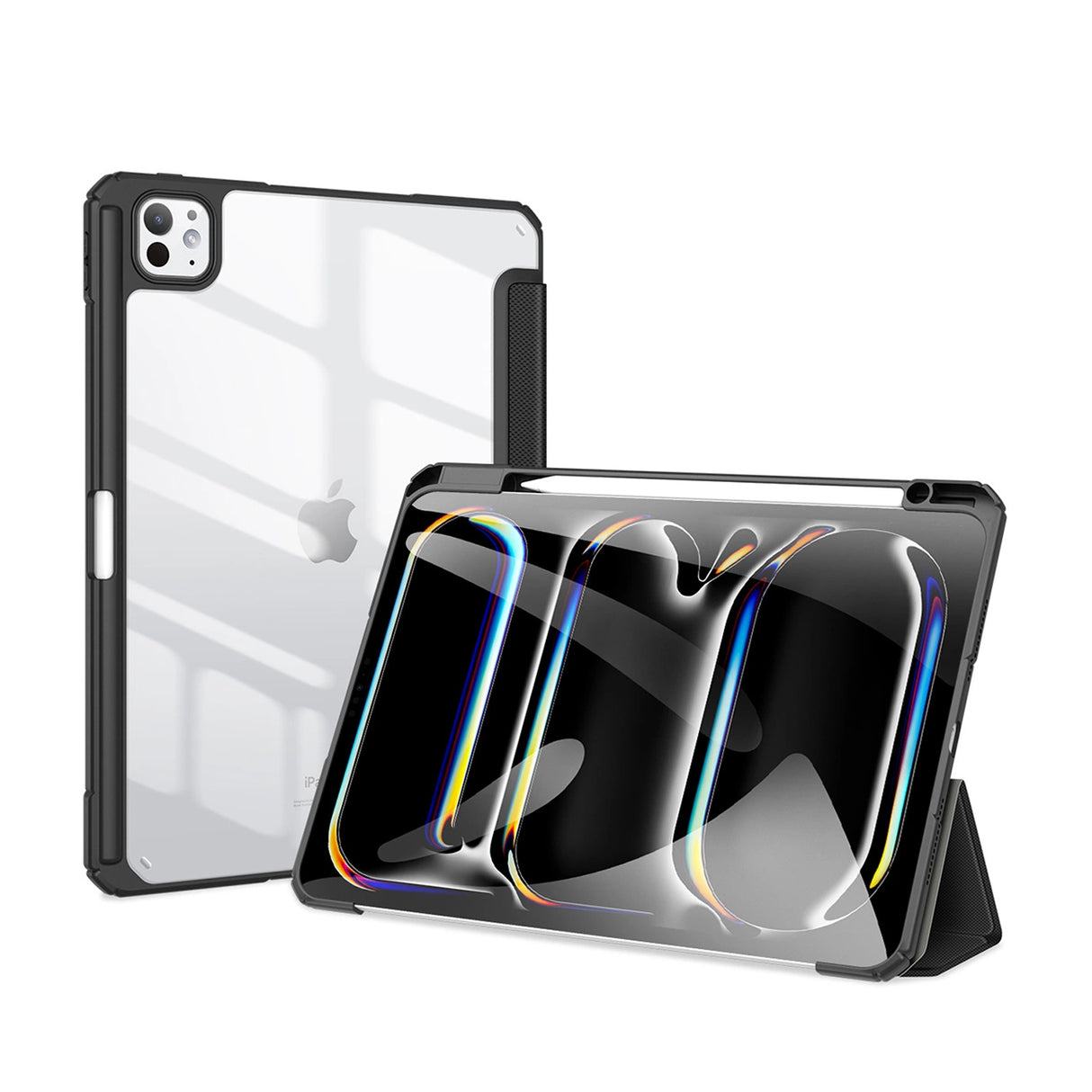 Dux Ducis Toby case with flap and stand for iPad Pro 11" 2024 - black