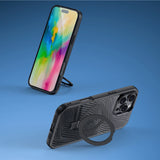 Dux Ducis Aimo Mag Case with MagSafe and Stand for iPhone 16 Pro Max - Black