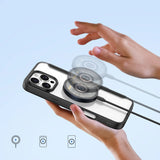 Dux Ducis Skin X Pro iPhone 16 Pro Case med MagSafe og Flip Cover - sort