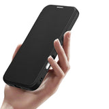 Dux Ducis Skin X Pro Case for iPhone 16 Pro Max with MagSafe and Flip - Black