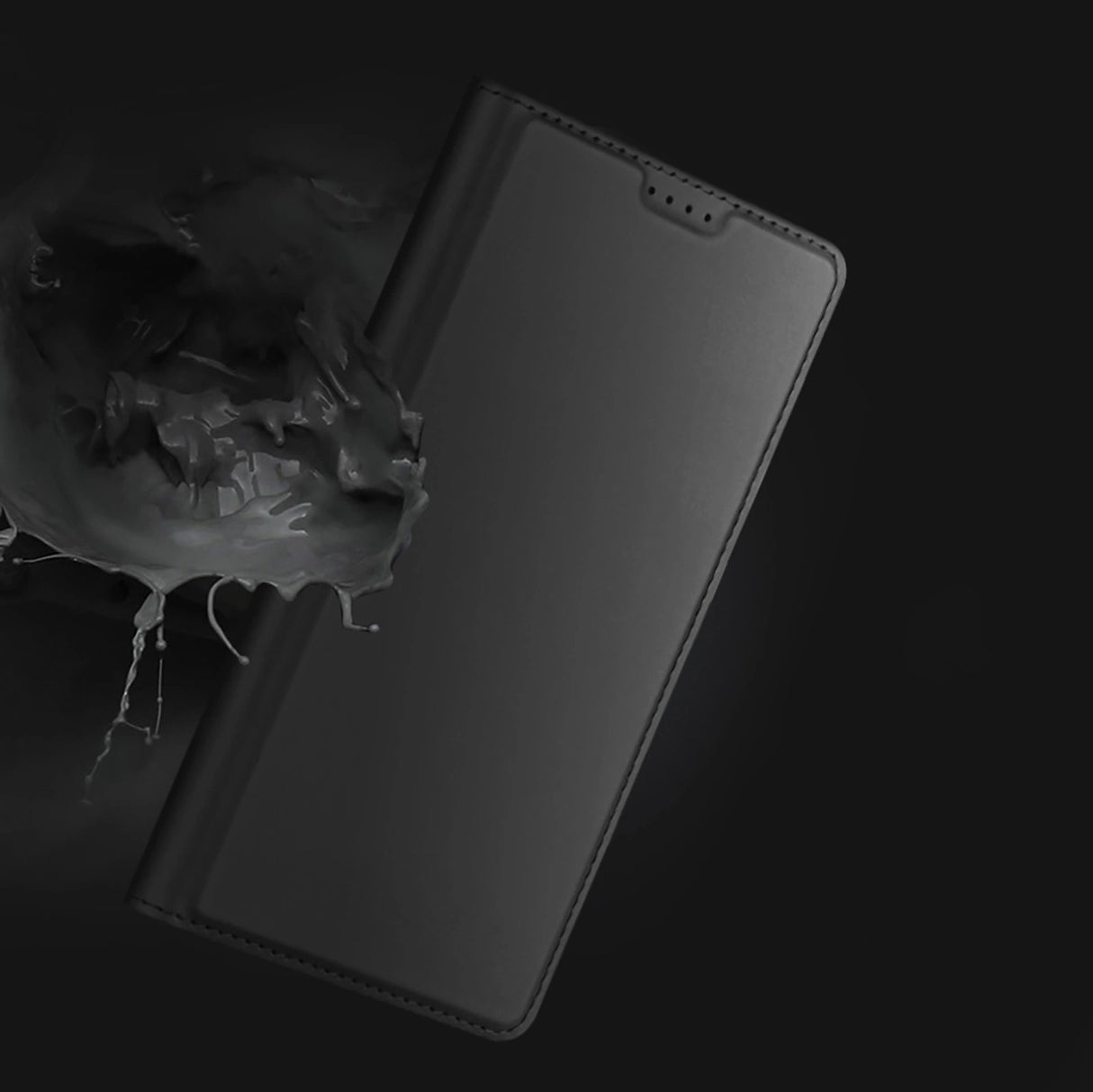 Dux Ducis Skin Pro iPhone 16 Pro Case with Flip and Card Slot - Black