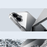 Nillkin Nature Pro Case til iPhone 16 - gennemsigtig og hvid