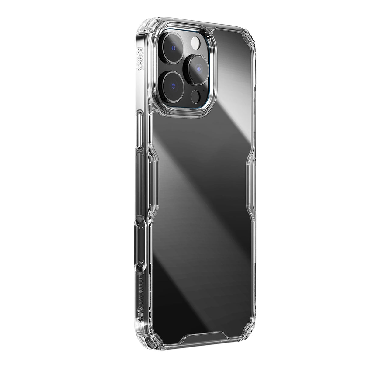 Nillkin Nature Pro Case til iPhone 16 Pro - gennemsigtig og hvid
