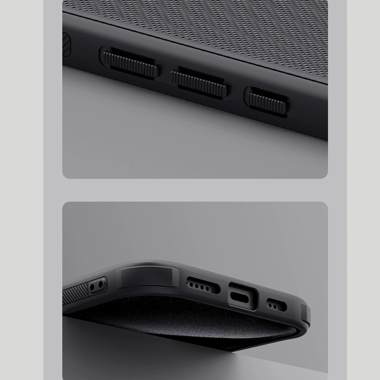 Nillkin Super Frosted Shield Pro Magnetic Case for iPhone 16 Pro - black