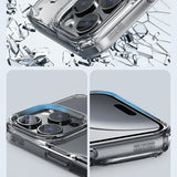 Nillkin Nature Pro Magnetic Case med MagSafe til iPhone 16 - Transparent & Hvid