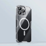 Nillkin Nature Pro Magnetic Case med MagSafe til iPhone 16 Pro - Transparent & Hvid