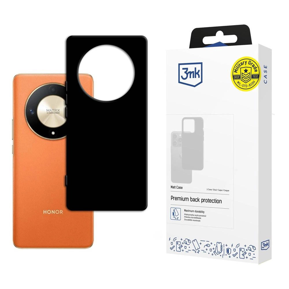 3mk Matt Case til Honor Magic6 Lite 5G - sort