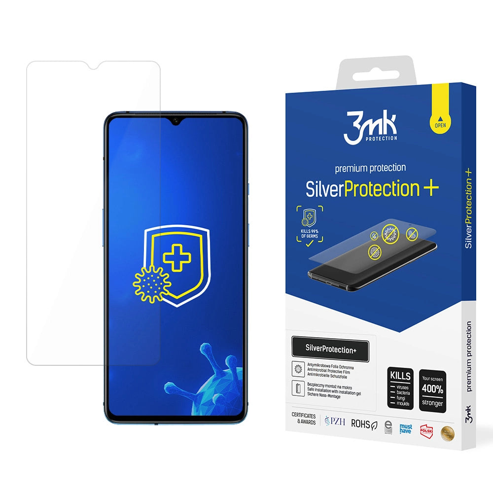 Antibakteriel beskyttende film 3mk SilverProtection+ til OnePlus 7T