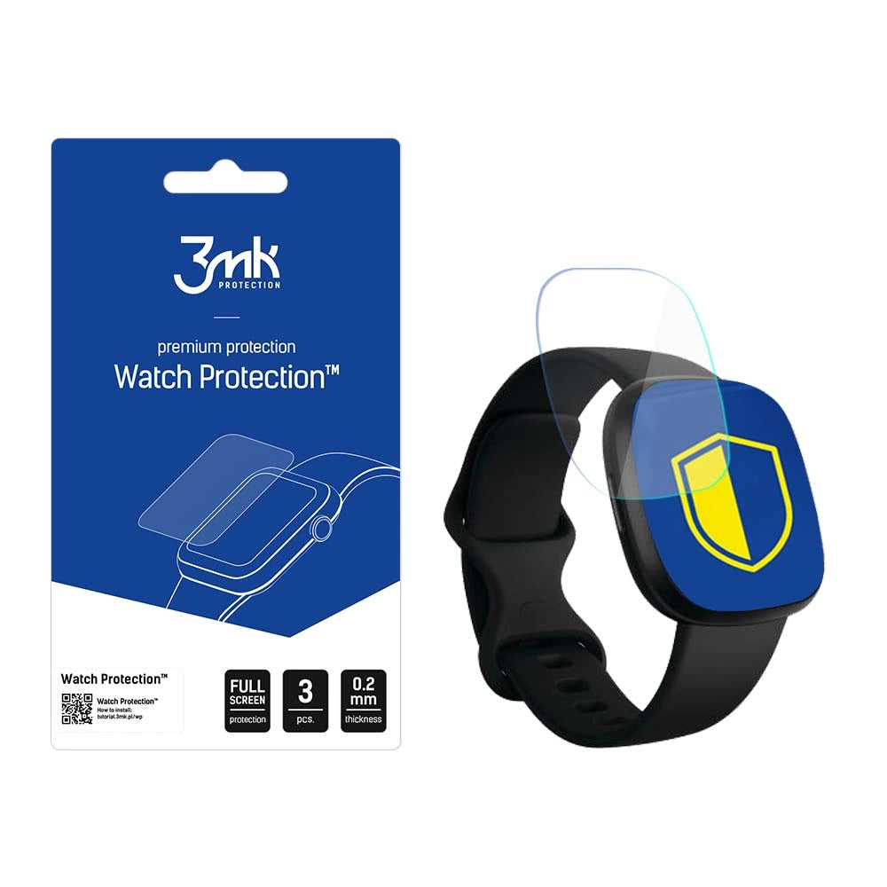 3mk Watch ProtectionTM mod ARC+ beskyttelsesfolie til Fitbit Versa 3 / 4