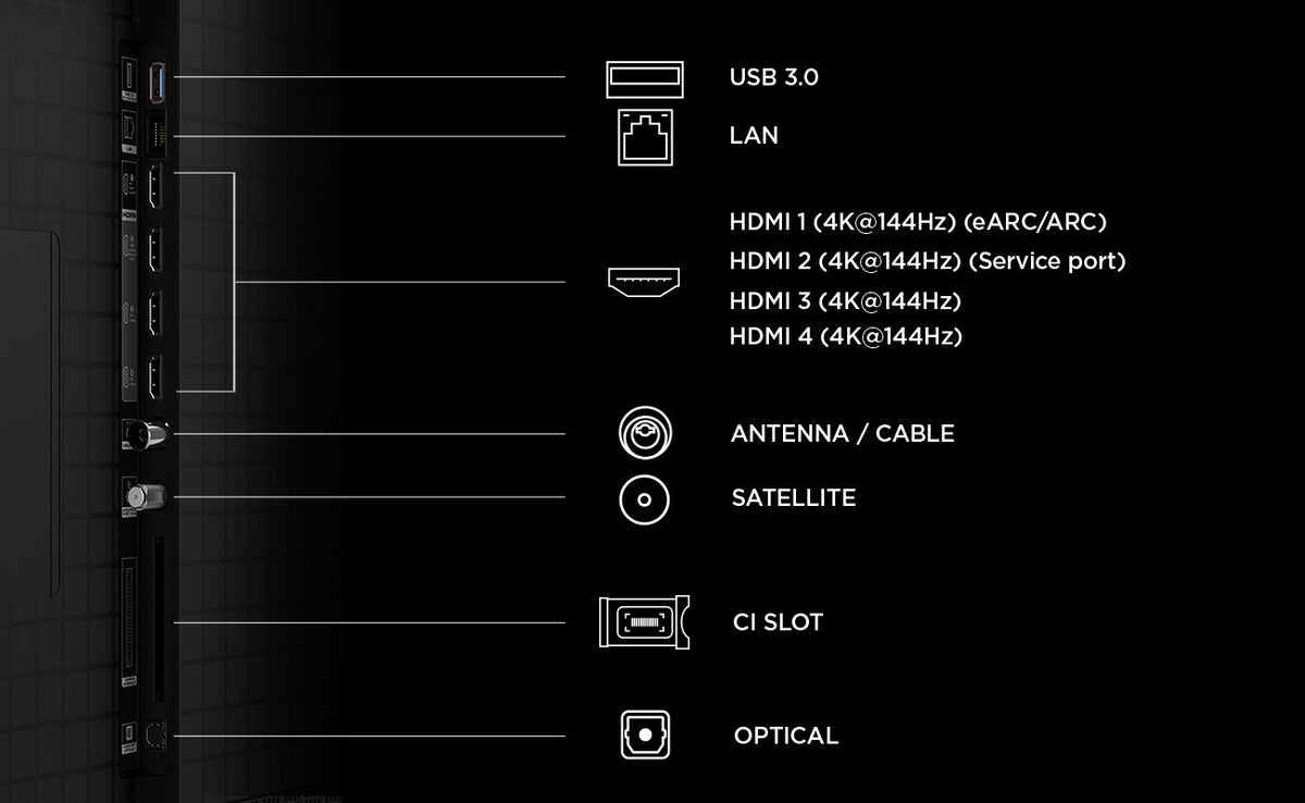 TCL 55C8L SQD-Mini LED Google TV