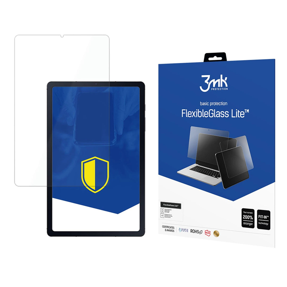 3mk FlexibleGlass LiteTM hybridglas til Samsung Galaxy Tab S6 Lite 2020 / 2022