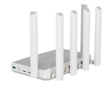 Keenetic Hero 5G (KN-4110) trådløs router 2.5 Gigabit Ethernet Dual-band (2,4 GHz / 5 GHz) Grå, Hvid