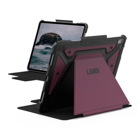 UAG Metropolis SE Case med stand og Apple Pencil Holder til iPad Air 13" 2024 - Rød