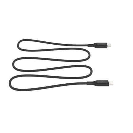 Mophie Essentials Lightning til USB-C kabel 1m - sort