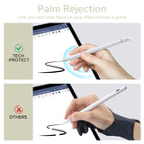 Tech- Protect Digital Magnetic Stylus Pen 3 Magnetisk til iPad Tablet - hvid