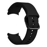 Tech-Protect Silicone Strap for Samsung Galaxy Watch 4 / 5 / 5 Pro / 6 / 7 / FE - Black