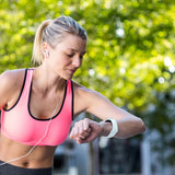 Tech-Protect Silicone Strap til Apple Watch 4 / 5 / 6 / 7 / 8 / 9 / SE / Ultra 1 / 2 (42 / 44 / 45 / 49 mm) - sort